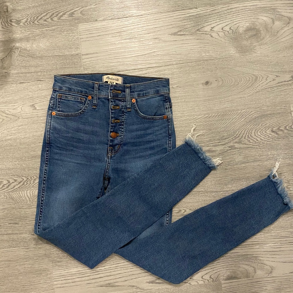 Madewell High Rise Skinny Jeans